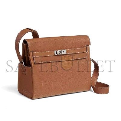 HERMES KELLY MESSENGER GM BAG H084703CK34 (33*27*14cm)